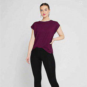 Betabrand Black Cropped Yoga Pants.  Gently used!‎